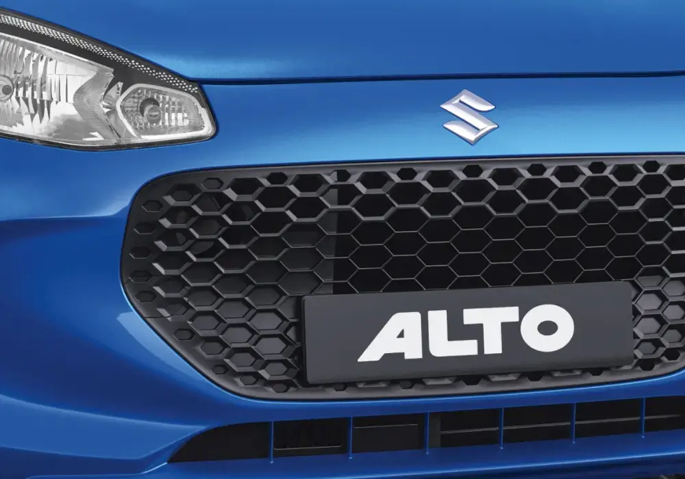 Suzuki Alto vista frontal cambio de aceite