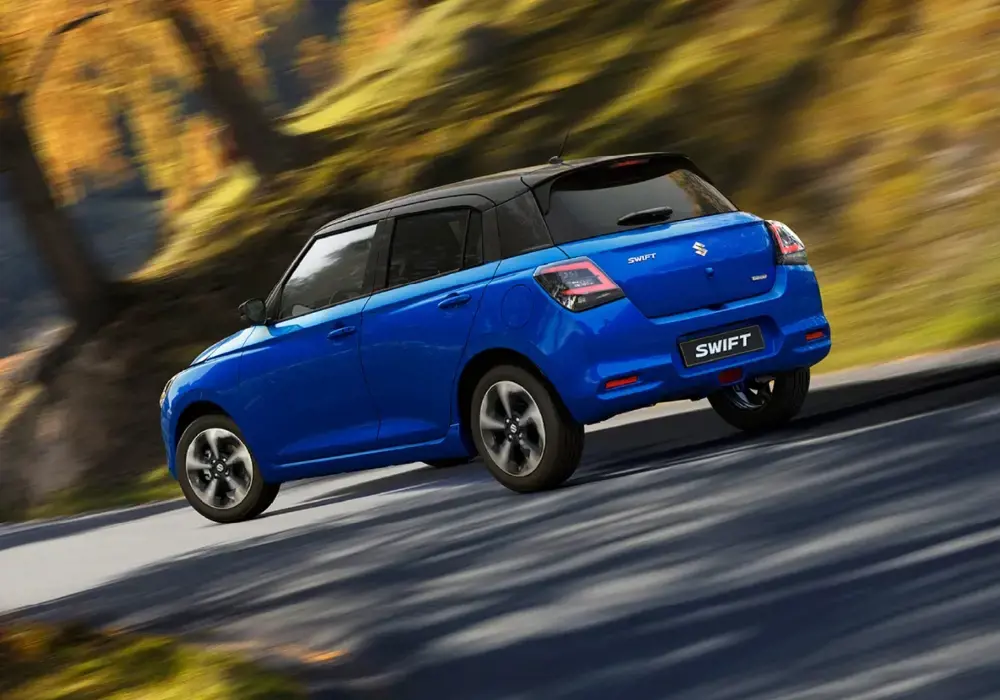 Suzuki Swift Híbrido, carro pequeño de 4 puertas